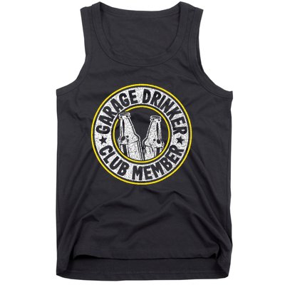 Garage Drinker Club Member Tank Top