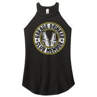 Garage Drinker Club Member Women's Perfect Tri Rocker Tank