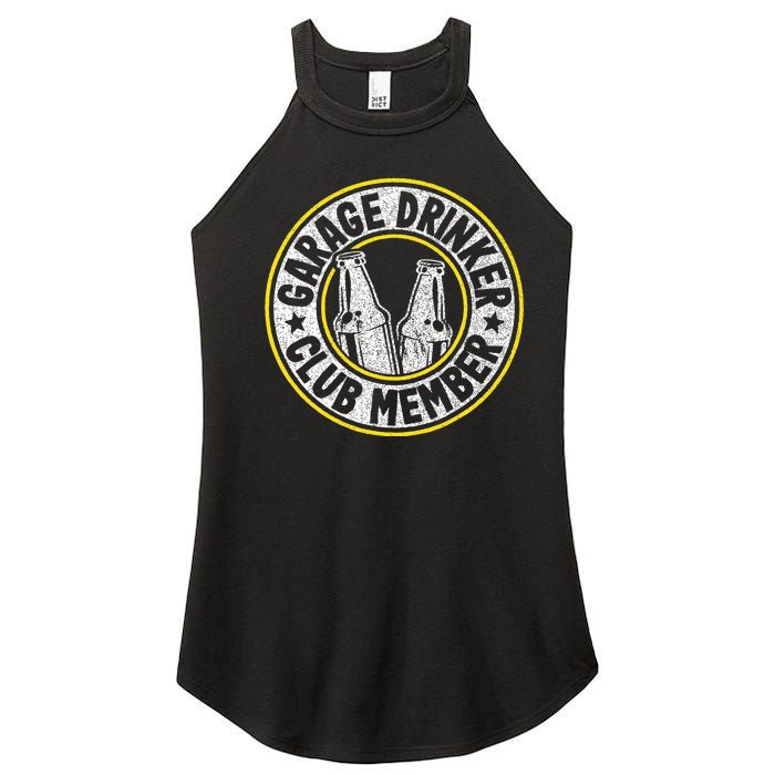 Garage Drinker Club Member Women's Perfect Tri Rocker Tank