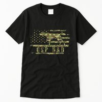 Gsp Dad Camo American Flag German Shorthaired Pointer Dog Tall T-Shirt