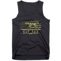 Gsp Dad Camo American Flag German Shorthaired Pointer Dog Tank Top