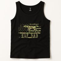 Gsp Dad Camo American Flag German Shorthaired Pointer Dog Tank Top