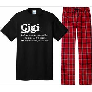 Gigi Definition Cute Gift Gigi Gift Grandma Birthday Tee Cute Gift Pajama Set