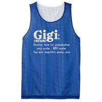 Gigi Definition Cute Gift Gigi Gift Grandma Birthday Tee Cute Gift Mesh Reversible Basketball Jersey Tank