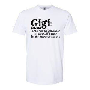 Gigi Definition Cute Gift Gigi Gift Grandma Birthday Tee Cute Gift Softstyle CVC T-Shirt