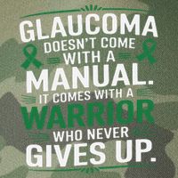 Glaucoma DoesnT Come With A Manual It Comes With A Warrior Legacy Tie Dye Trucker Hat