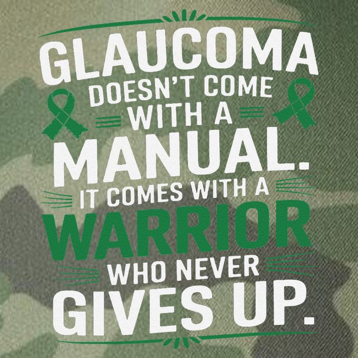 Glaucoma DoesnT Come With A Manual It Comes With A Warrior Legacy Tie Dye Trucker Hat