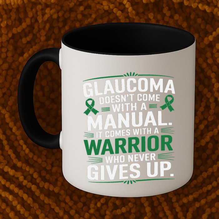 Glaucoma DoesnT Come With A Manual It Comes With A Warrior Mug