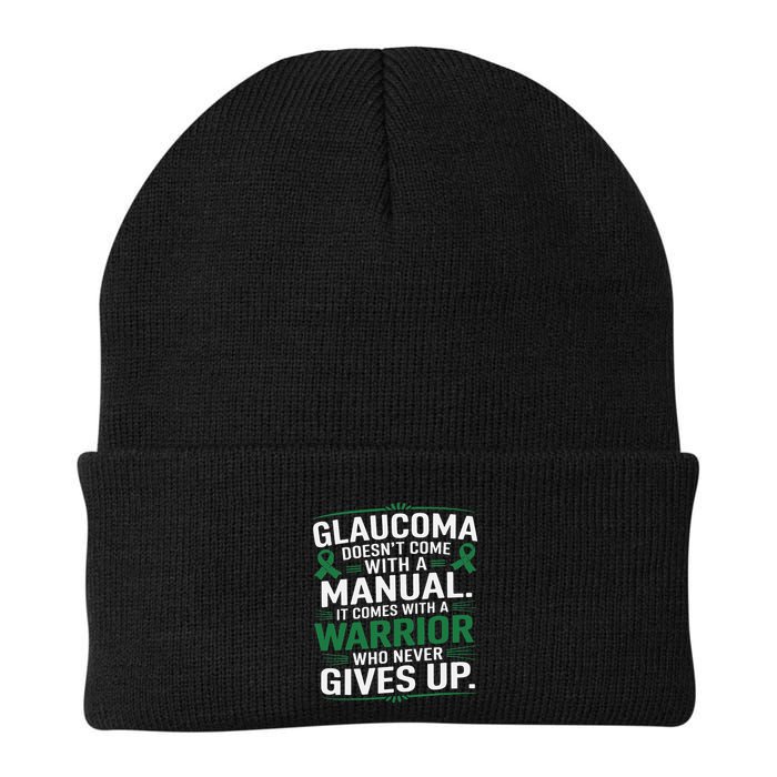 Glaucoma DoesnT Come With A Manual It Comes With A Warrior Beanie