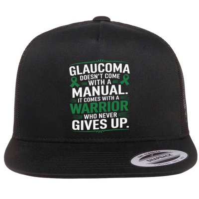 Glaucoma DoesnT Come With A Manual It Comes With A Warrior Flatbill Hat