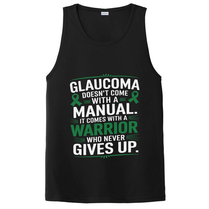 Glaucoma DoesnT Come With A Manual It Comes With A Warrior PosiCharge Competitor Tank