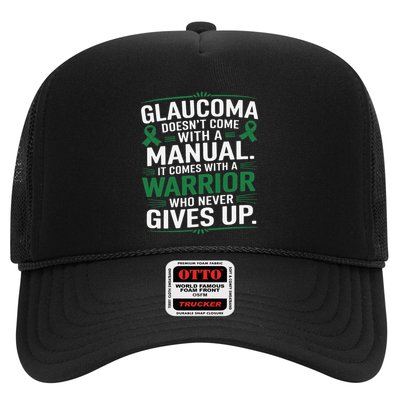 Glaucoma DoesnT Come With A Manual It Comes With A Warrior Trucker Hat