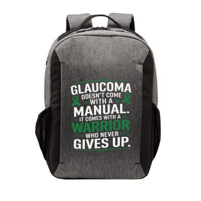 Glaucoma DoesnT Come With A Manual It Comes With A Warrior Vector Backpack