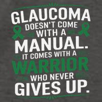 Glaucoma DoesnT Come With A Manual It Comes With A Warrior Vector Backpack