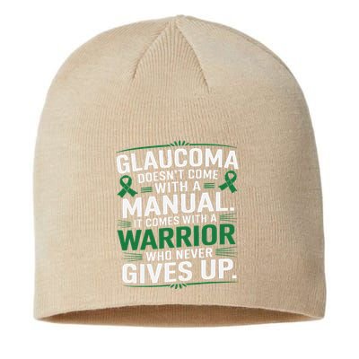 Glaucoma DoesnT Come With A Manual It Comes With A Warrior Sustainable Beanie