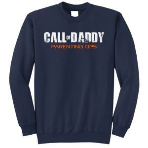 Gamer Dad Call Of Daddy Parenting Ops Funny Fathers Day Gift Sweatshirt