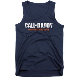 Gamer Dad Call Of Daddy Parenting Ops Funny Fathers Day Gift Tank Top