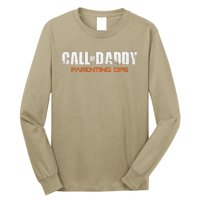 Gamer Dad Call Of Daddy Parenting Ops Funny Fathers Day Gift Long Sleeve Shirt