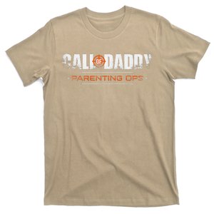 Gamer Dad Call Of Daddy Parenting Ops Funny Fathers Day T-Shirt