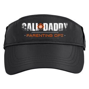 Gamer Dad Call Of Daddy Parenting Ops Funny FatherS Day Adult Drive Performance Visor