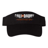 Gamer Dad Call Of Daddy Parenting Ops Funny FatherS Day Valucap Bio-Washed Visor