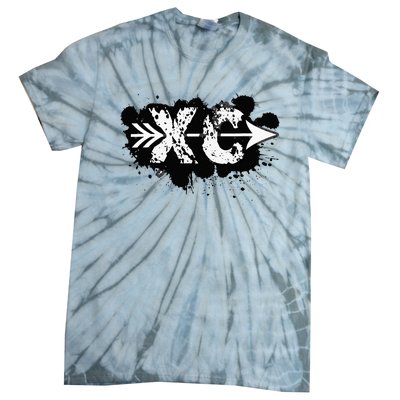 Grunge Dirty Cross Country Running Tie-Dye T-Shirt