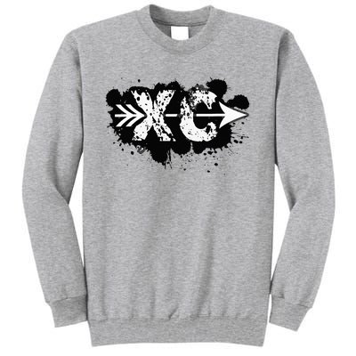 Grunge Dirty Cross Country Running Tall Sweatshirt