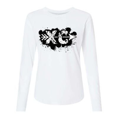 Grunge Dirty Cross Country Running Womens Cotton Relaxed Long Sleeve T-Shirt