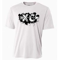 Grunge Dirty Cross Country Running Cooling Performance Crew T-Shirt