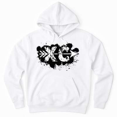 Grunge Dirty Cross Country Running Hoodie