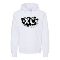 Grunge Dirty Cross Country Running Premium Hoodie