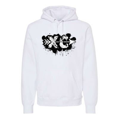 Grunge Dirty Cross Country Running Premium Hoodie