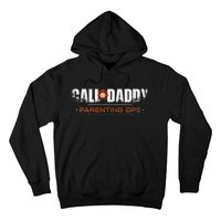 Gamer Dad Call Of Daddy Parenting Ops Funny FatherS Day Hoodie