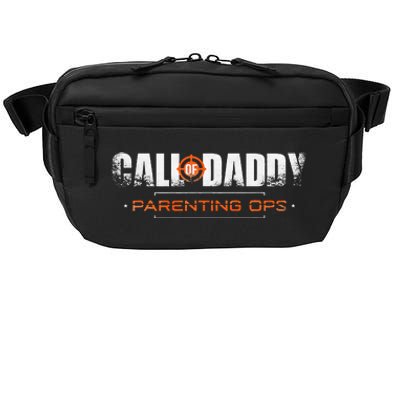 Gamer Dad Call Of Daddy Parenting Ops Funny FatherS Day Crossbody Pack