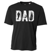 Golfing Dad Classic Bold Font FatherS Day Golf Daddy Cooling Performance Crew T-Shirt