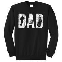 Golfing Dad Classic Bold Font FatherS Day Golf Daddy Sweatshirt