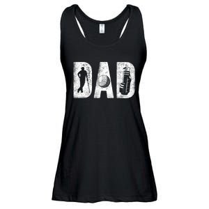 Golfing Dad Classic Bold Font FatherS Day Golf Daddy Ladies Essential Flowy Tank