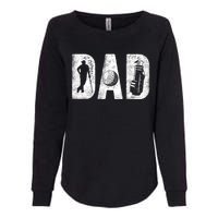 Golfing Dad Classic Bold Font FatherS Day Golf Daddy Womens California Wash Sweatshirt