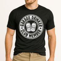 Garage Drinker Club Member Day Drinking Dad Beer Cooling Performance Crew T-Shirt