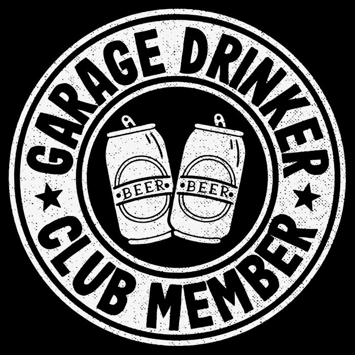Garage Drinker Club Member Day Drinking Dad Beer Impact Tech Backpack