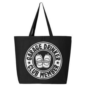 Garage Drinker Club Member Day Drinking Dad Beer 25L Jumbo Tote