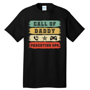 Gamer Dad Call Of DaddyCall Of Dad Parenting Ops Premium Tall T-Shirt