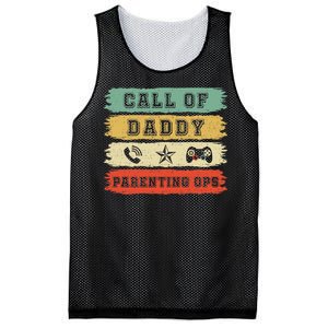 Gamer Dad Call Of DaddyCall Of Dad Parenting Ops Premium Mesh Reversible Basketball Jersey Tank