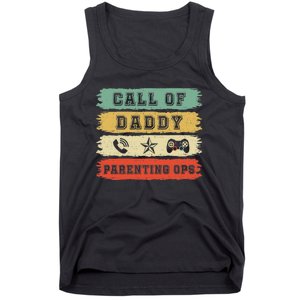 Gamer Dad Call Of DaddyCall Of Dad Parenting Ops Premium Tank Top