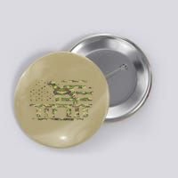 Gsp Dad Camo American Flag German Shorthaired Pointer Dog Button