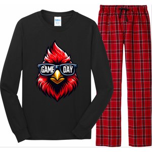 Game Day Cardinal Cool C.A.R.D.I.N.A.L.S In Sunglasses Long Sleeve Pajama Set