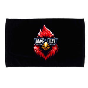 Game Day Cardinal Cool C.A.R.D.I.N.A.L.S In Sunglasses Microfiber Hand Towel