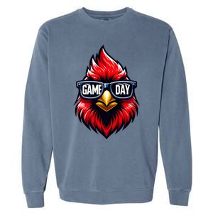 Game Day Cardinal Cool C.A.R.D.I.N.A.L.S In Sunglasses Garment-Dyed Sweatshirt