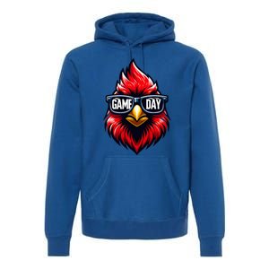 Game Day Cardinal Cool C.A.R.D.I.N.A.L.S In Sunglasses Premium Hoodie