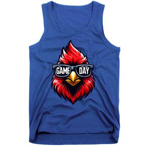 Game Day Cardinal Cool C.A.R.D.I.N.A.L.S In Sunglasses Tank Top